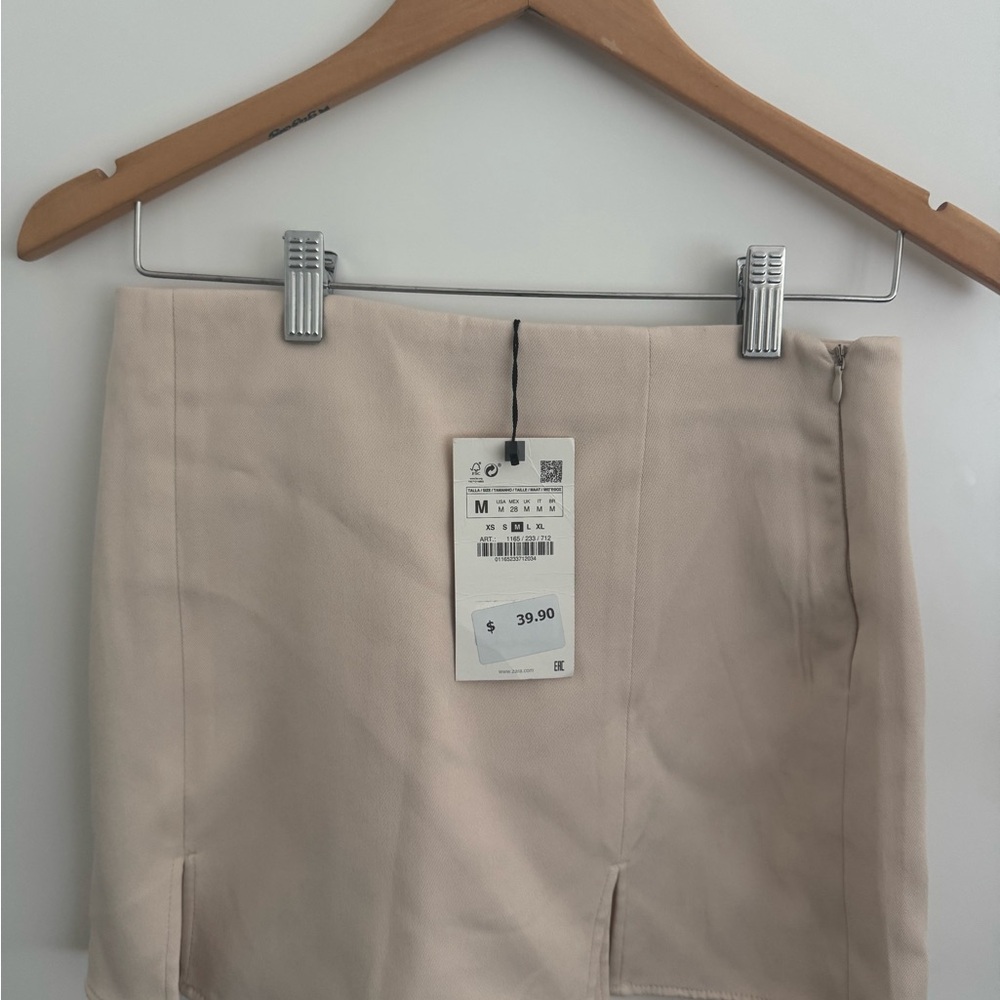 Zara Cream Skort NEW!